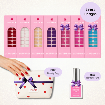ULTIMATE STARTER KIT | UV-FREE GEL NAIL STRIPS