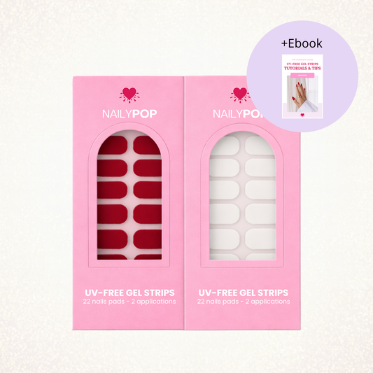 BASIC STARTER KIT | UV-FREE GEL NAIL STRIPS